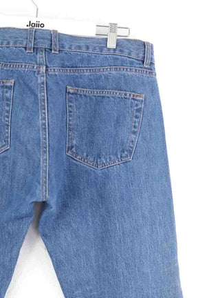 Jean droit Octobre Bleu en Coton