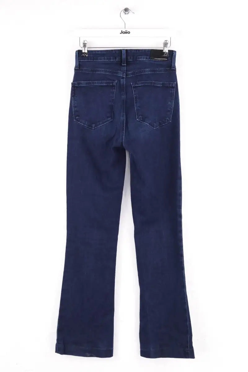Jean droit Paige Bleu en Coton