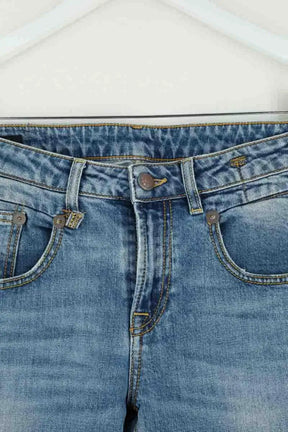 Jean droit R13 Bleu en Coton