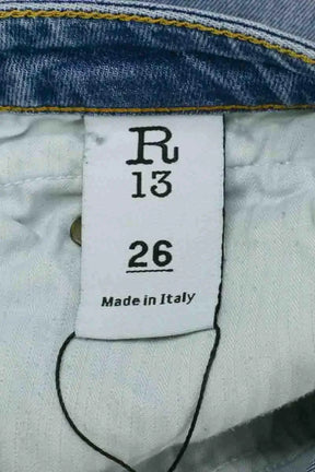 Jean droit R13 Bleu en Coton
