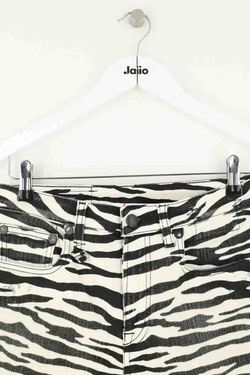 Jean droit R13 Noir en Coton