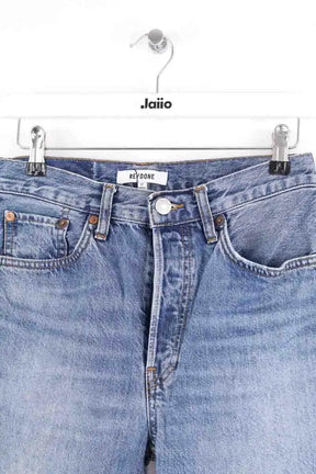 Jean droit RE/DONE Bleu en Coton