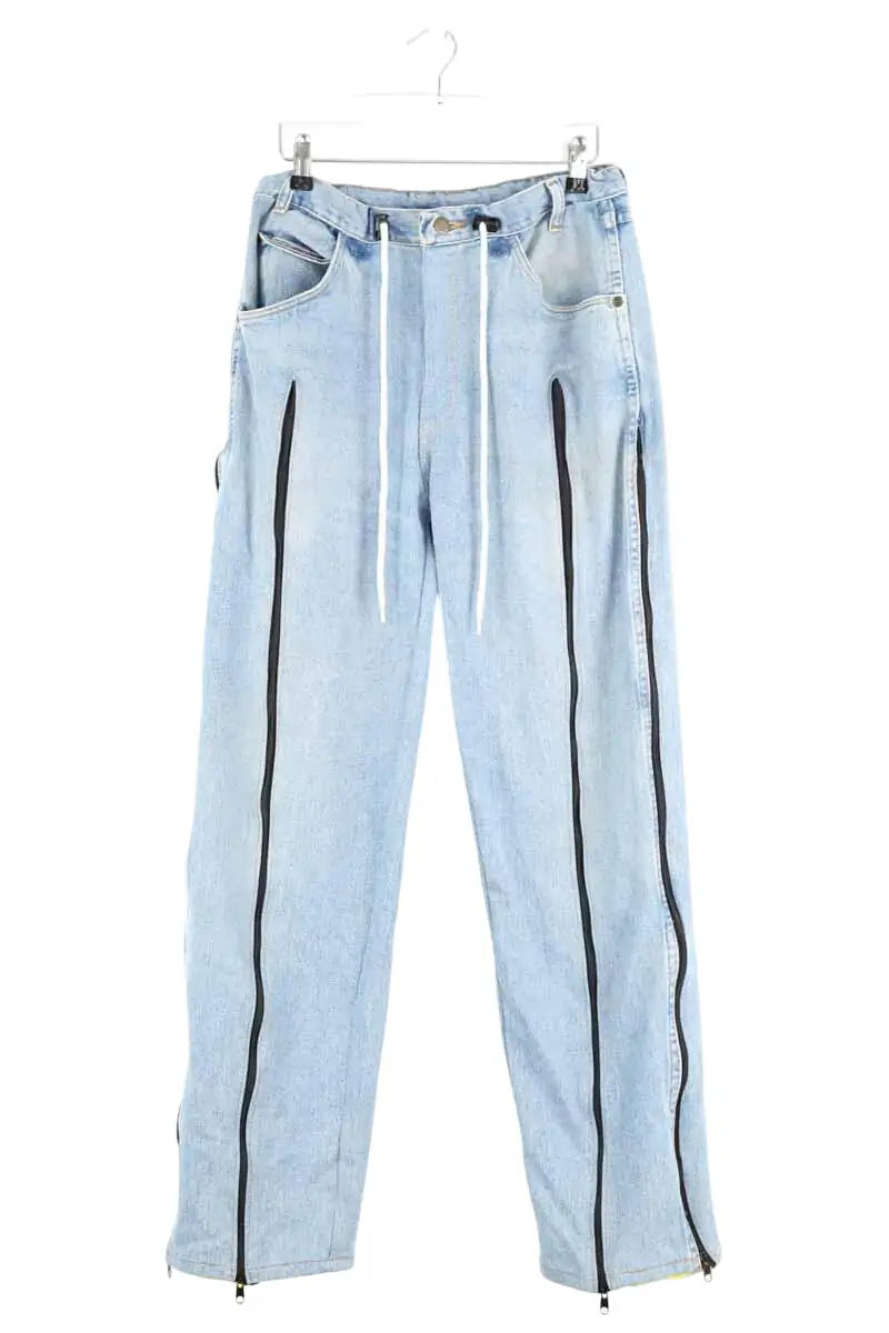 Jean droit Ruta Bleu en Coton, taille S - Seconde Main
