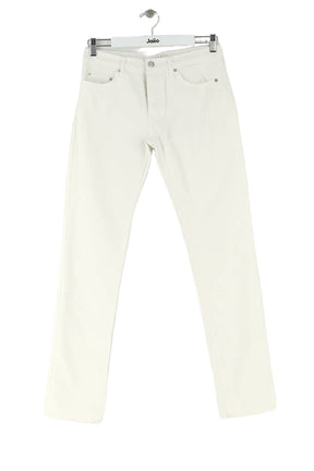 Jean droit Sandro Blanc en Coton, taille S - Seconde Main