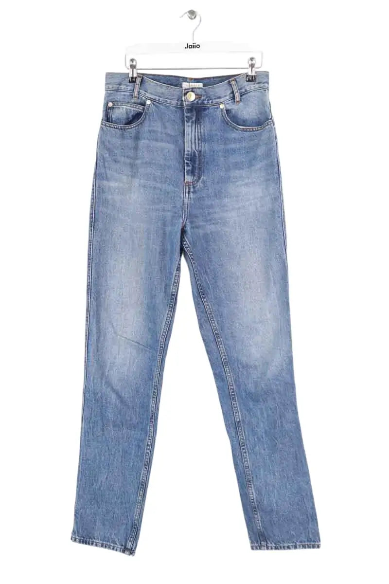 Jean droit Sandro Bleu en Coton, taille M - Seconde Main