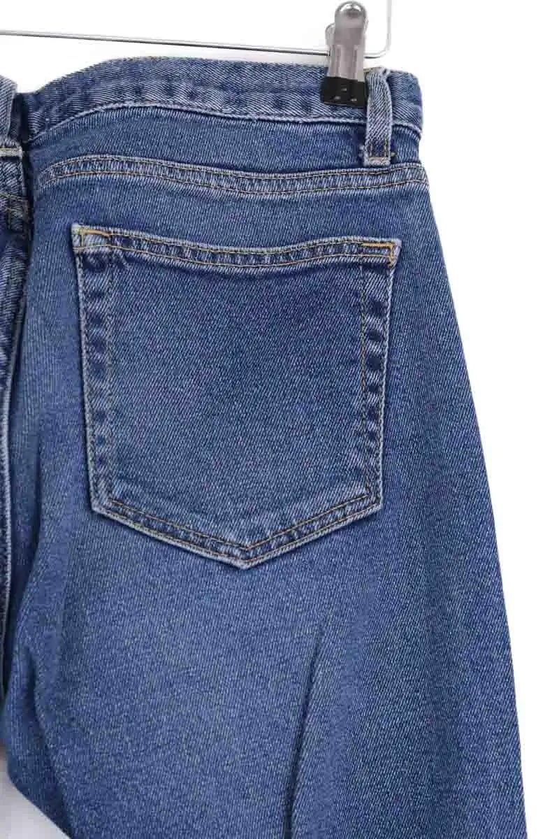 Jean droit Sandro Bleu en Coton