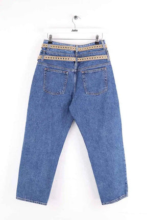 Jean droit Sandro Bleu en Coton