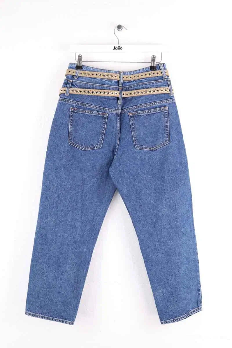 Jean droit Sandro Bleu en Coton