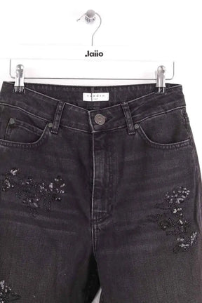 Jean droit Sandro Gris en Coton