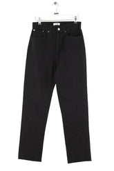 Jean droit Sandro Noir en Coton, taille S - Seconde Main