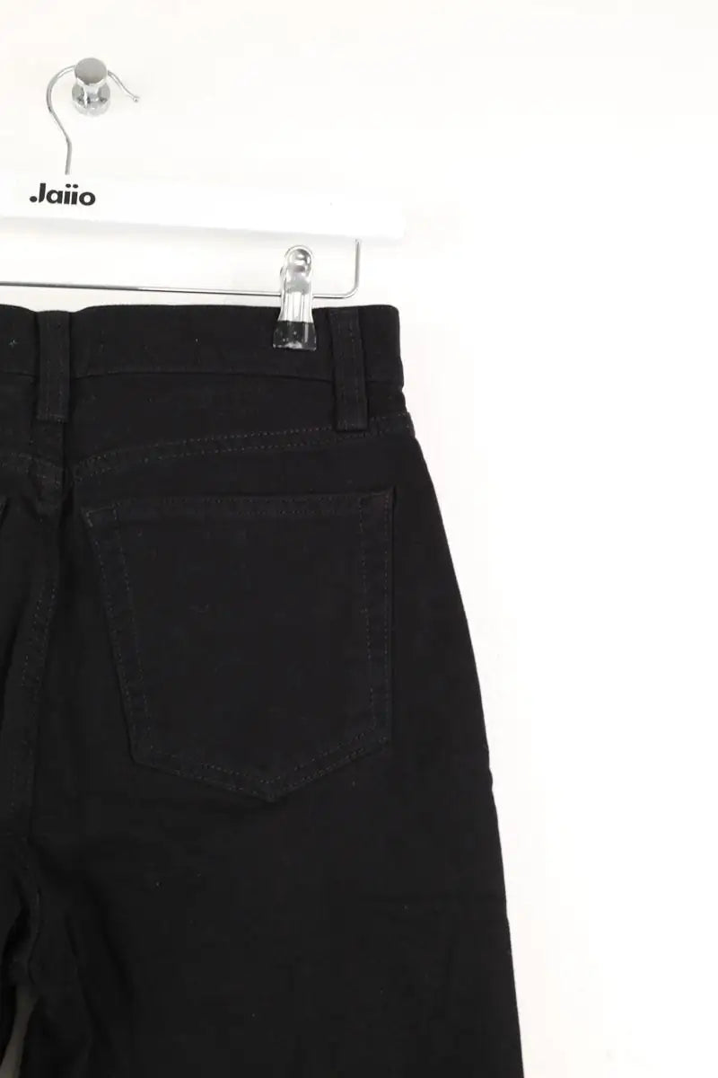 Jean droit Sandro Noir en Coton