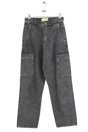 Jean droit Sessun Anthracite en Coton, taille XS - Seconde Main