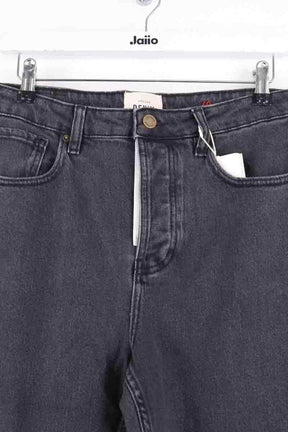 Jean droit Sézane Anthracite en Coton