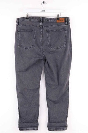 Jean droit Sézane Anthracite en Coton