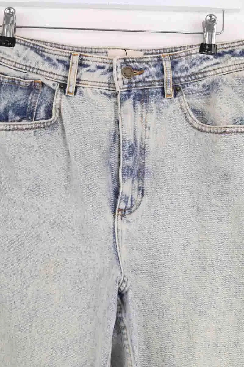 Jean droit Sézane Bleu en Coton