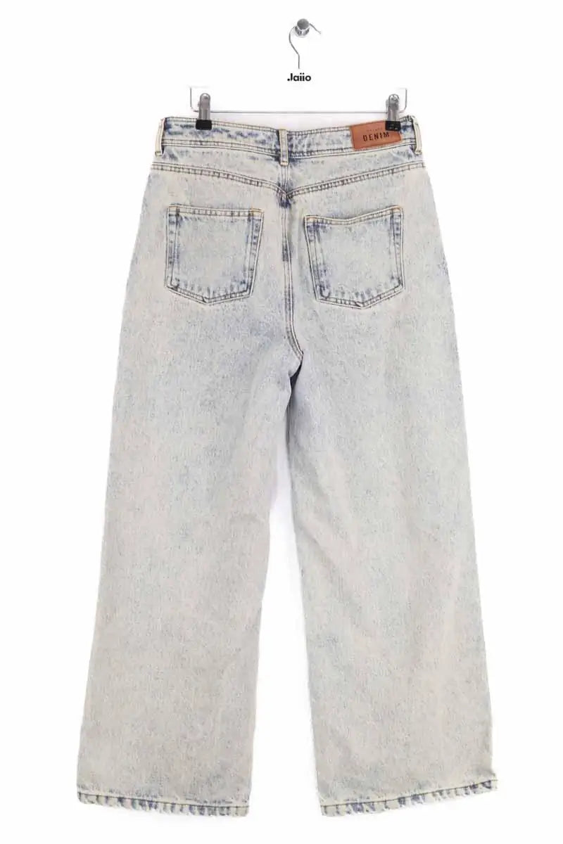 Jean droit Sézane Bleu en Coton