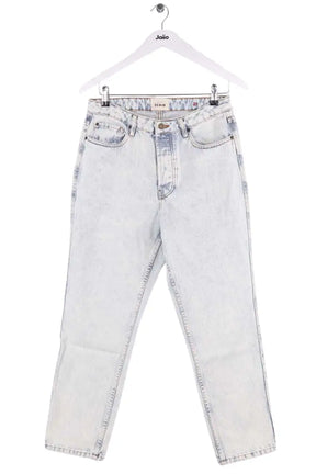 Jean droit Sézane Bleu en Coton, taille XL - Seconde Main