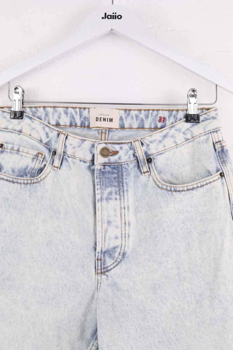 Jean droit Sézane Bleu en Coton