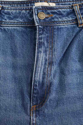 Jean droit Sézane Bleu en Coton