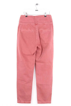 Jean droit Sézane Rose en Coton
