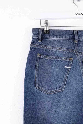Jean droit Songe Lab Bleu en Coton