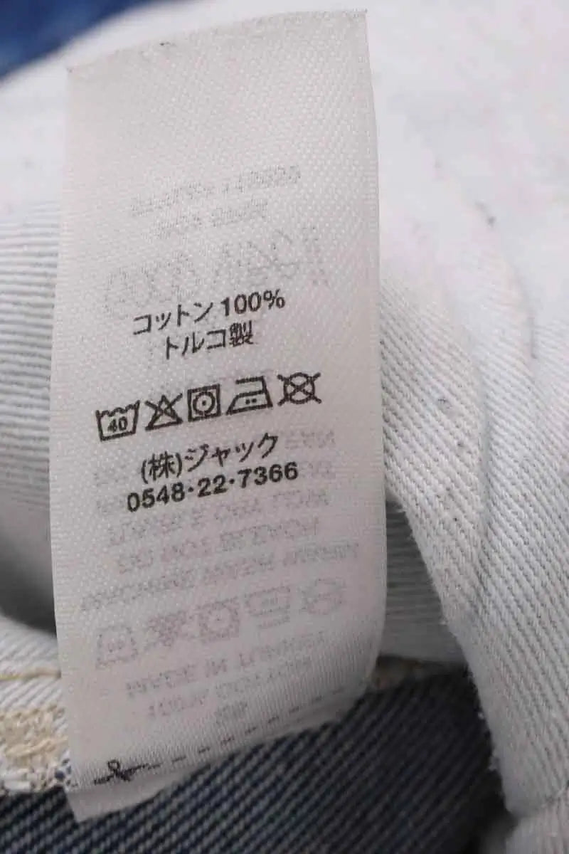 Jean droit Stüssy Bleu en Coton