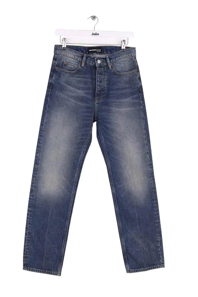 Jean droit The Kooples Bleu en Coton, taille M - Seconde Main