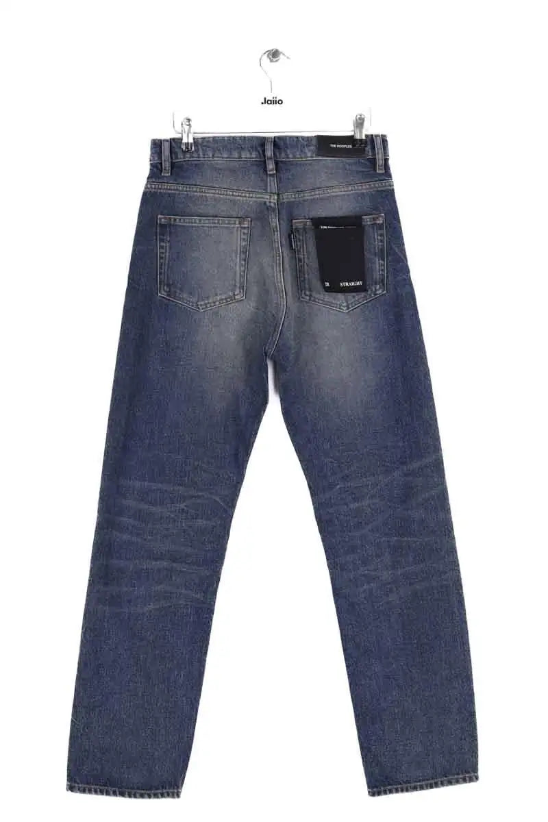 Jean droit The Kooples Bleu en Coton