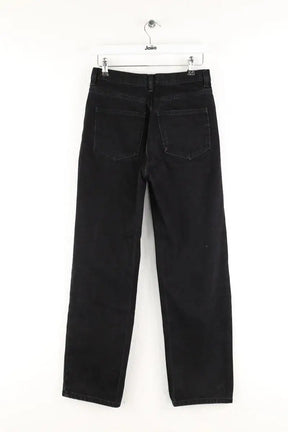 Jean droit The Kooples Noir en Coton