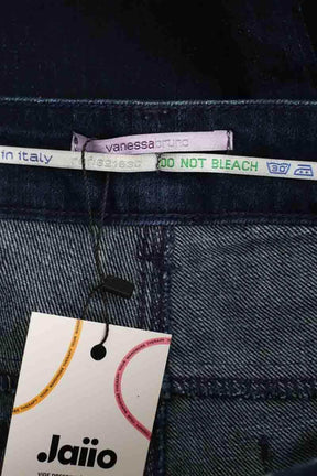 Jean droit Vanessa Bruno Marine en Coton