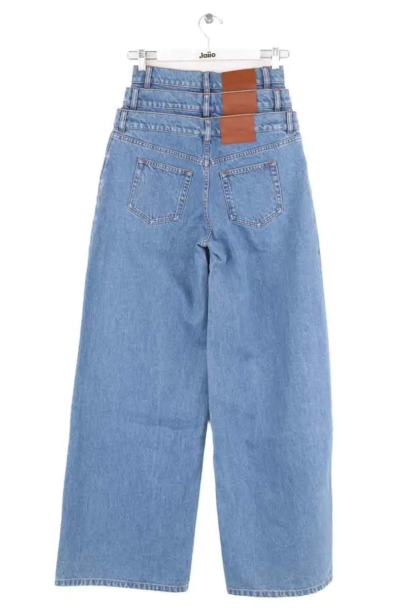 Jean droit Victor&Rolf Triple layer Denim Bleu en Coton