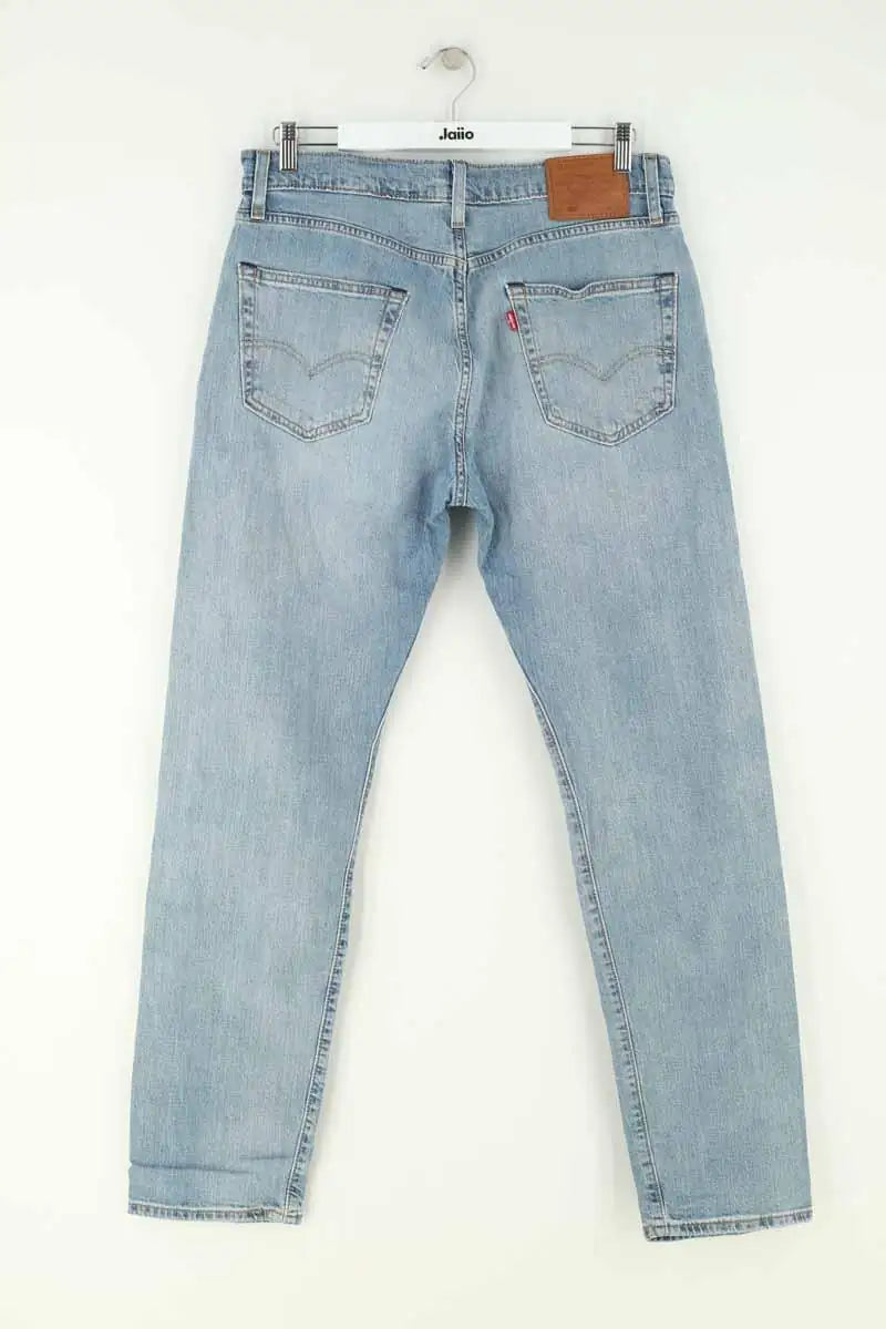 Jean droit W34 L34 Levi's 502 Bleu en Coton