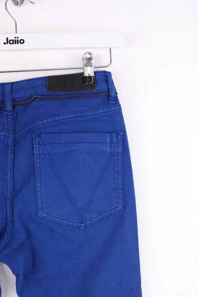 Jean droit Zadig & Voltaire Bleu en Coton