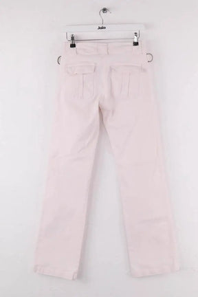 Jean droit Zadig & Voltaire Rose en Coton