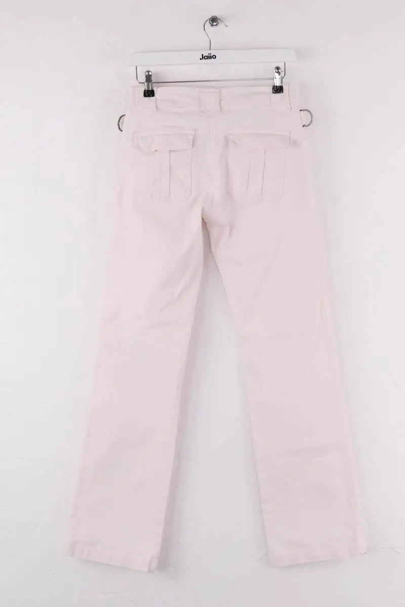 Jean droit Zadig & Voltaire Rose en Coton