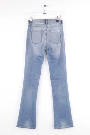 Jean flare 7 For All Mankind Bleu en Coton