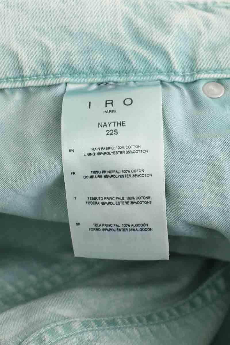 Jean Iro Naythe Turquoise en Coton