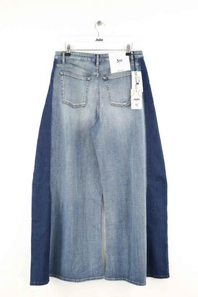 Jean large 3x1 Alaska flip tomboy Bleu en Coton