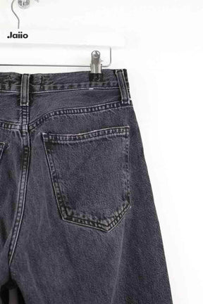 Jean large Agolde Anthracite en Coton