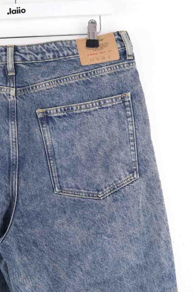 Jean large American Vintage Bleu en Coton