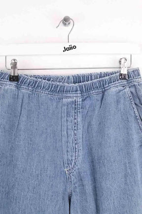 Jean large American Vintage Bleu en Coton