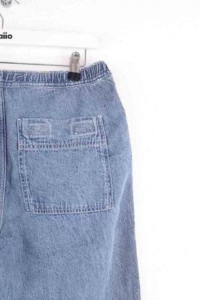 Jean large American Vintage Bleu en Coton