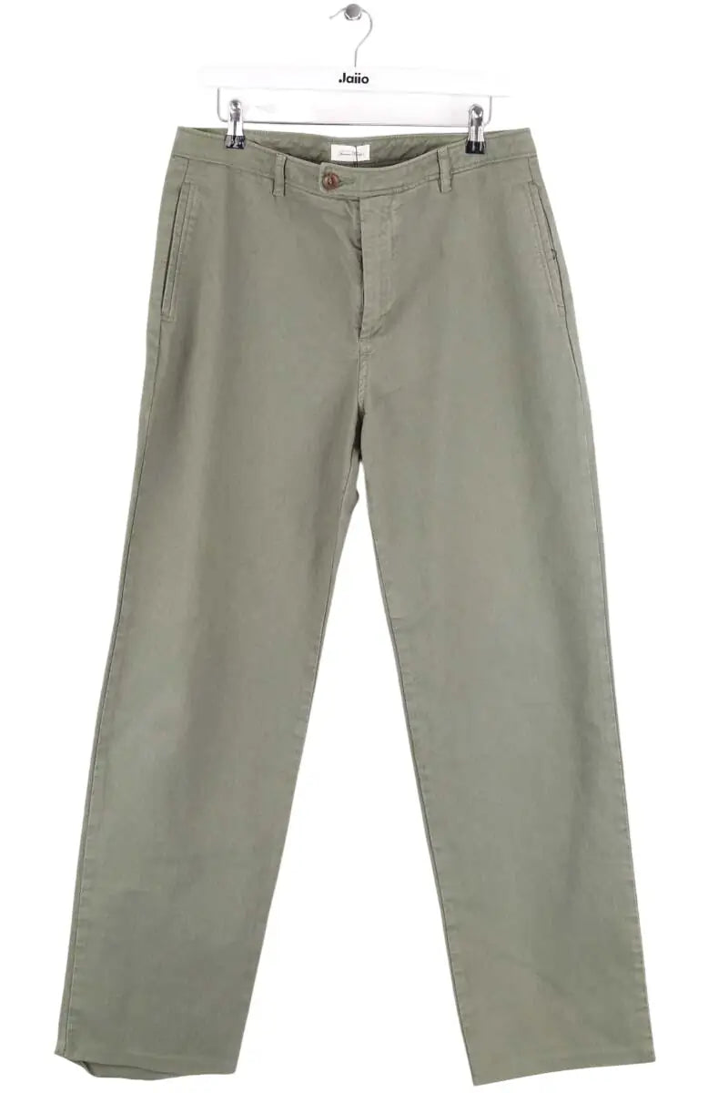 Jean large American Vintage Kaki en Coton, taille M - Seconde Main
