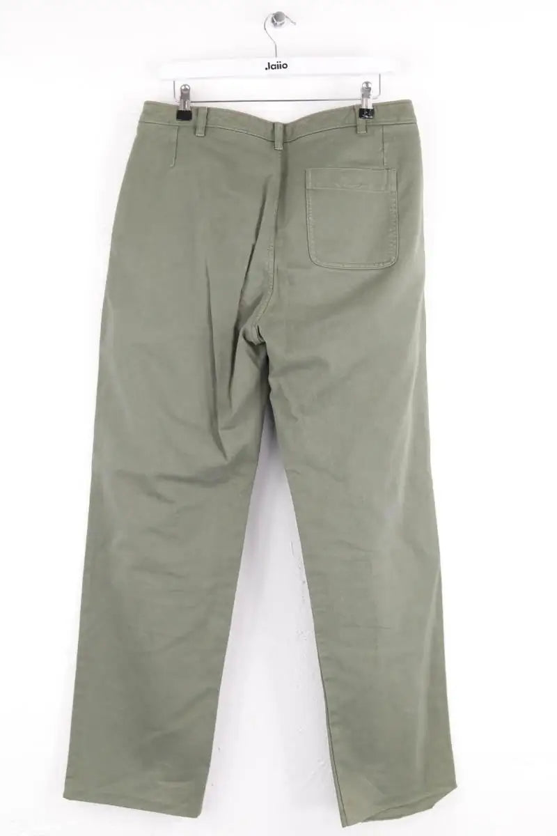Jean large American Vintage Kaki en Coton