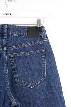 Jean large Anine Bing Bleu en Coton