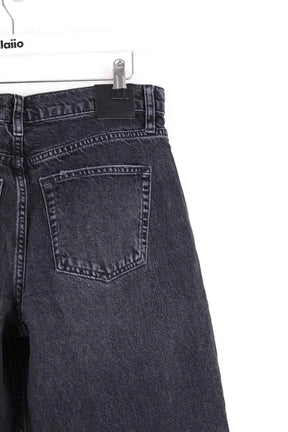 Jean large Anine Bing Noir en Coton