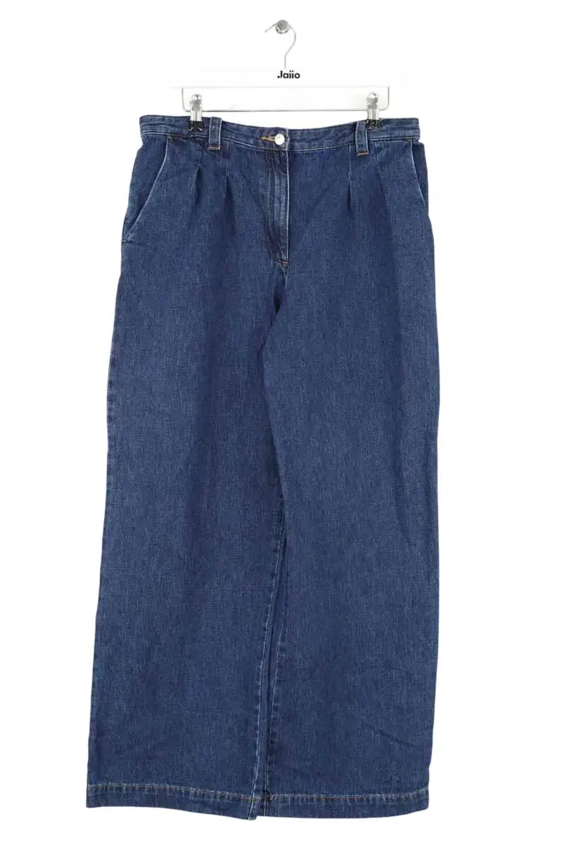 Jean large APC Bleu en Coton, taille L - Seconde Main