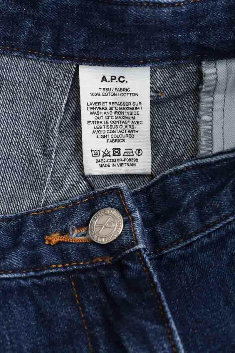 Jean large APC Bleu en Coton
