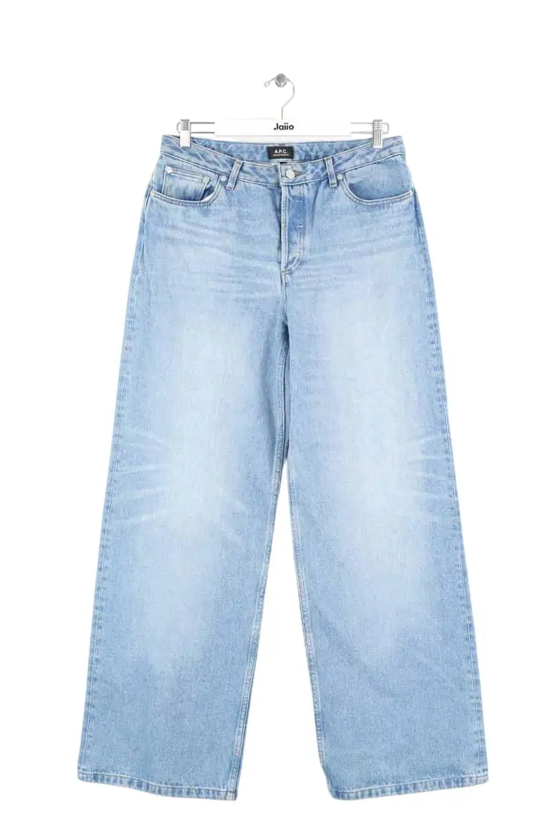 Jean large APC Bleu en Coton, taille XL - Seconde Main