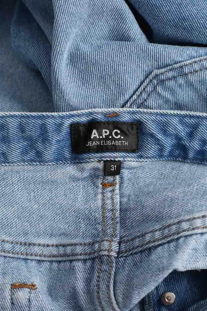 Jean large APC Bleu en Coton